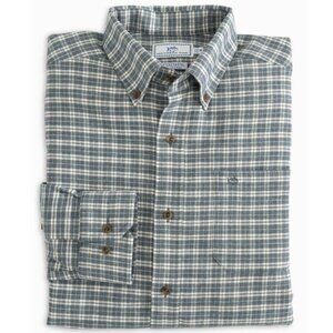 NWT Southern Tide Men's Canton Plaid Flannel Intercoastal Sport Shirt Small S